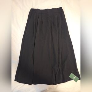 Black A-Line Skirt